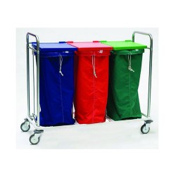 Trolley carrying 3 bags