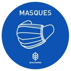 STICKERS MASQUES (⌀ 100 mm)...